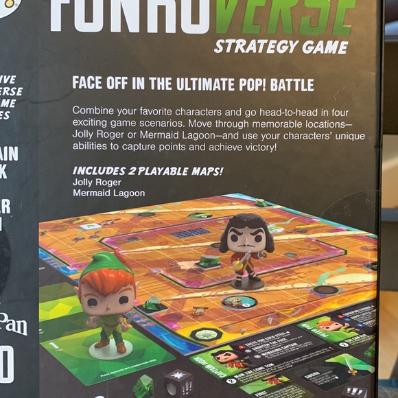 Funko Pop - Funkoverse Strategy game - Disney Peter Pan - new - Picture 3 of 4